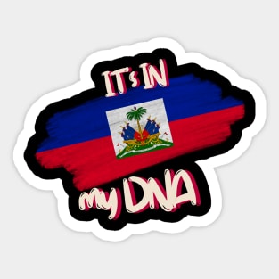 Haiti is in my DNA Sticker